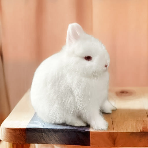 Ruby Eyed White (REW) - SM - 04/03/23 - ROSEY - Female - Netherland Dwarf Rabbit